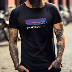 T-Shirt Pewtagonia Homme