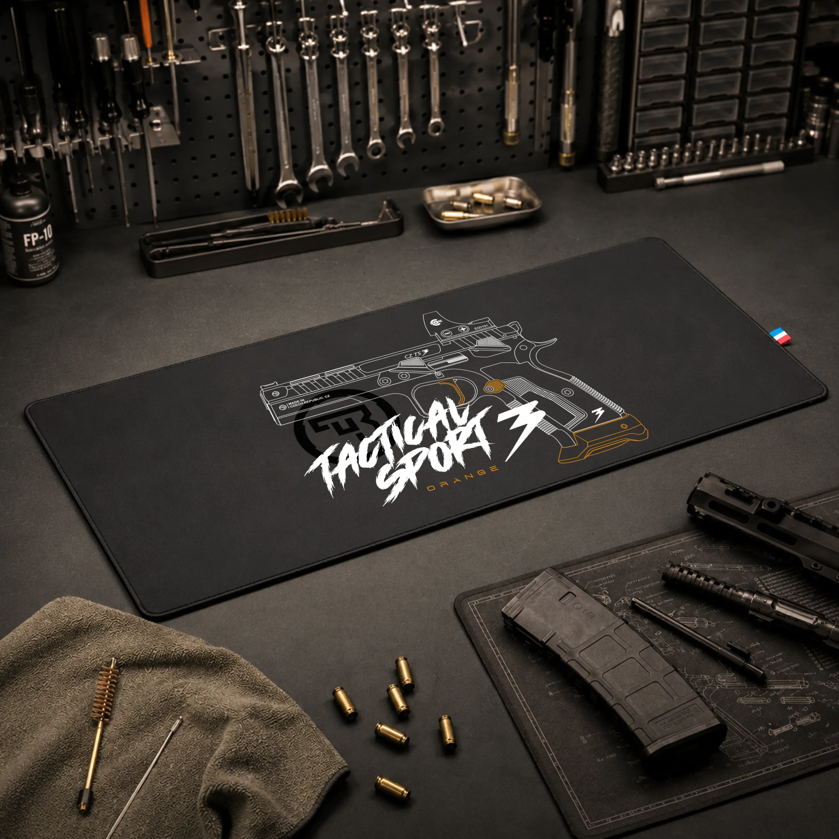 Tapis Technique pour le démontage des armes