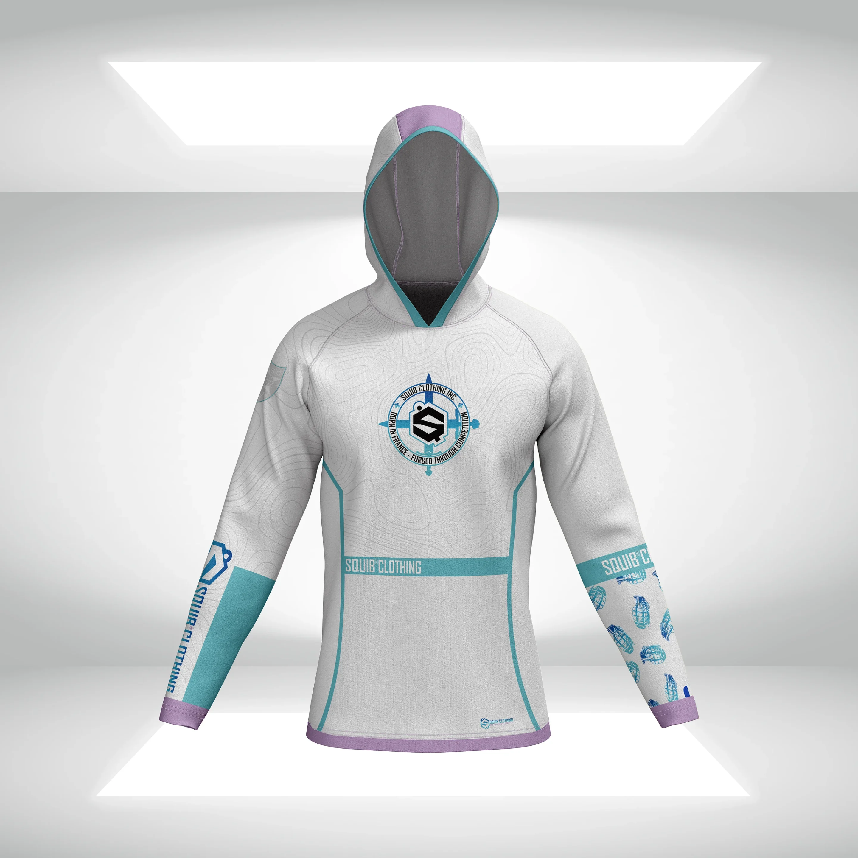 Performance Hoodie Arctic Lines