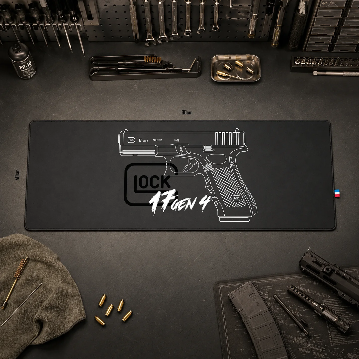 Tapis démontage Glock 17 Gen4