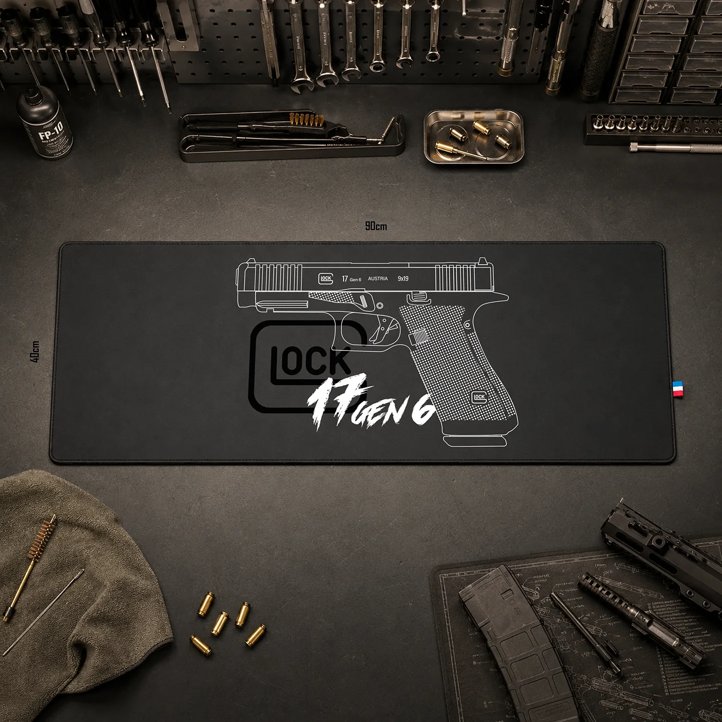 Tapis démontage Glock 17 Gen6 Ironsight